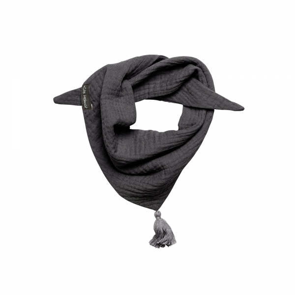 KITZ HEIMAT Tuch S - grey